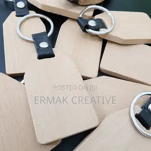 Engraved Wooden Keyring