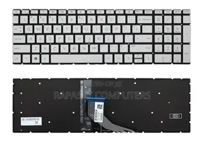 Hp 15-Da Backlight Keyboard Silver Colour