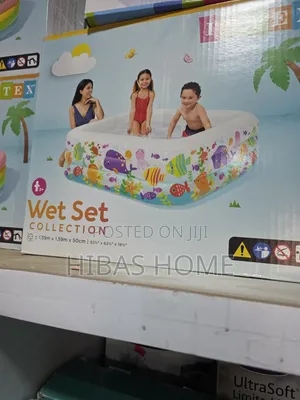 Intex Happy Otter Swimming Pool for Kids (510l) 159x159x50cm (Blower)