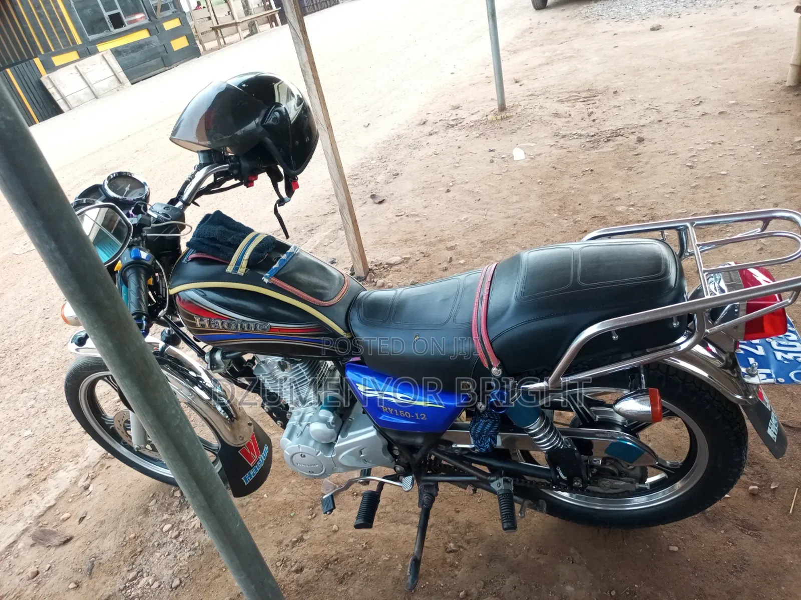 Haojue HJ125-8K 2024 Black