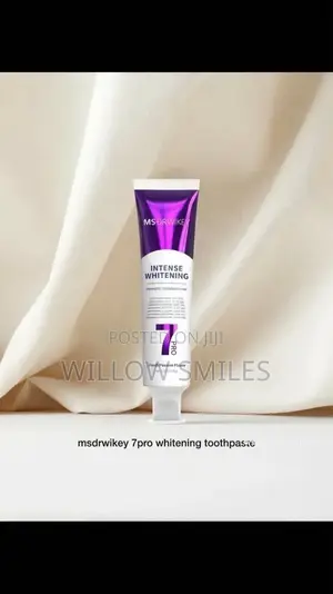 Msdrwikey 7pro Intense Whitening Toothpaste + Tongue Scraper + Brush
