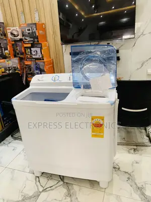 Brand New Wm Semi Automatic Washing Machine 15kg Topload Twintub