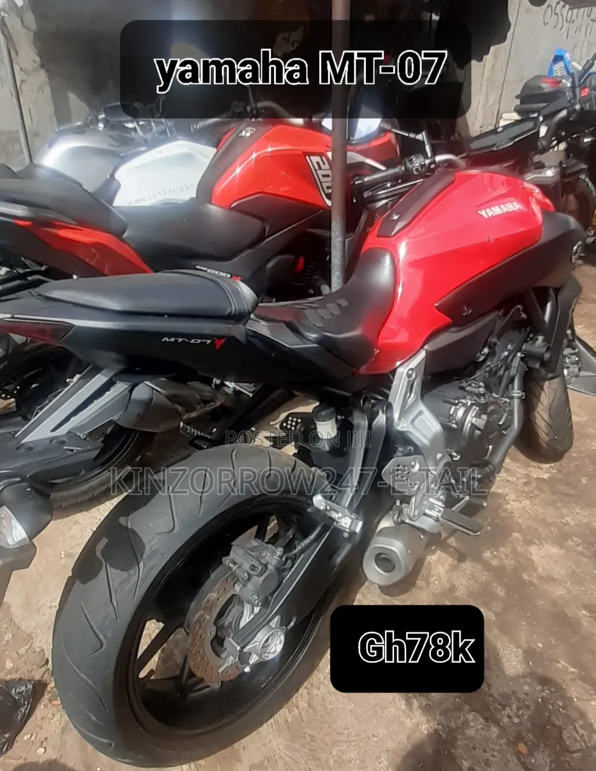 Yamaha FZ6 2021 Red