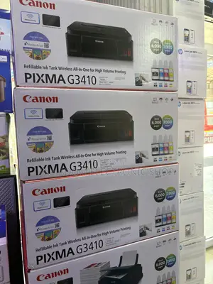 Canon Refillable Wireless All in One Printer Pixma 3410