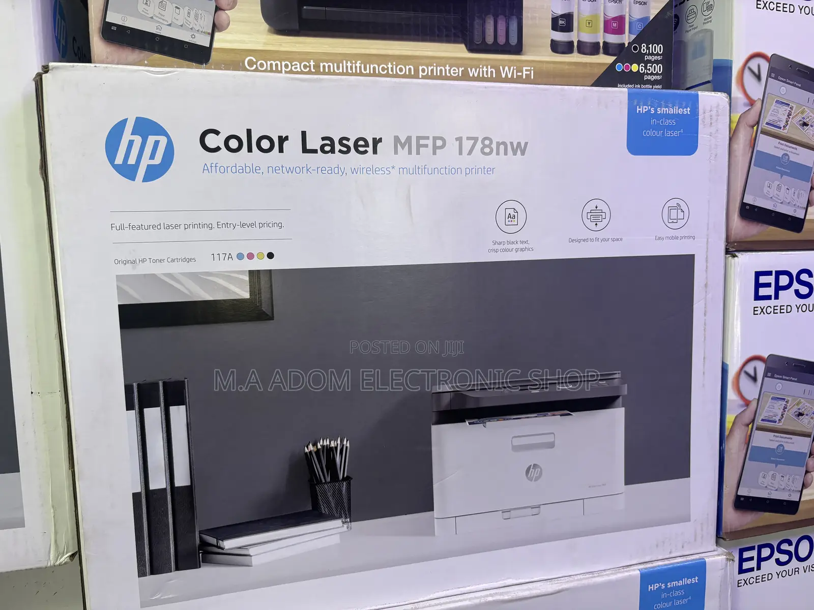 Hp Color Laser Jet 178 Nw Multi Functional Printer