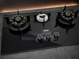 Premium 3-Burner Gas Stove With Digital Timer Auto Ignition