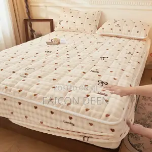 100% Pure Cotton ,Pure Relaxation With Our Luxury Fluffy Mattres Cover