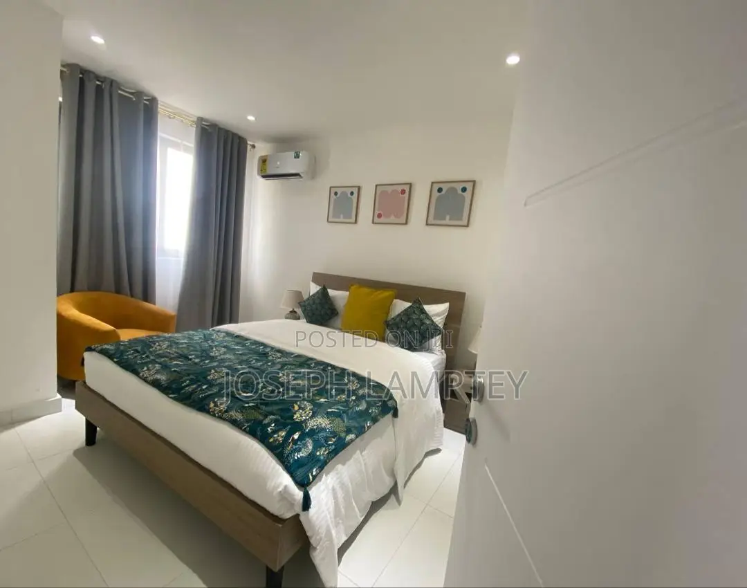 Furnished 1bdrm Apartment in Joseph Lamptey, Airport Residential Area