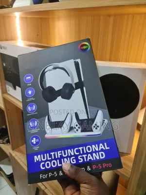 Multifunctional Cooling Stand for Ps 5 Slim and Ps 5 Pro