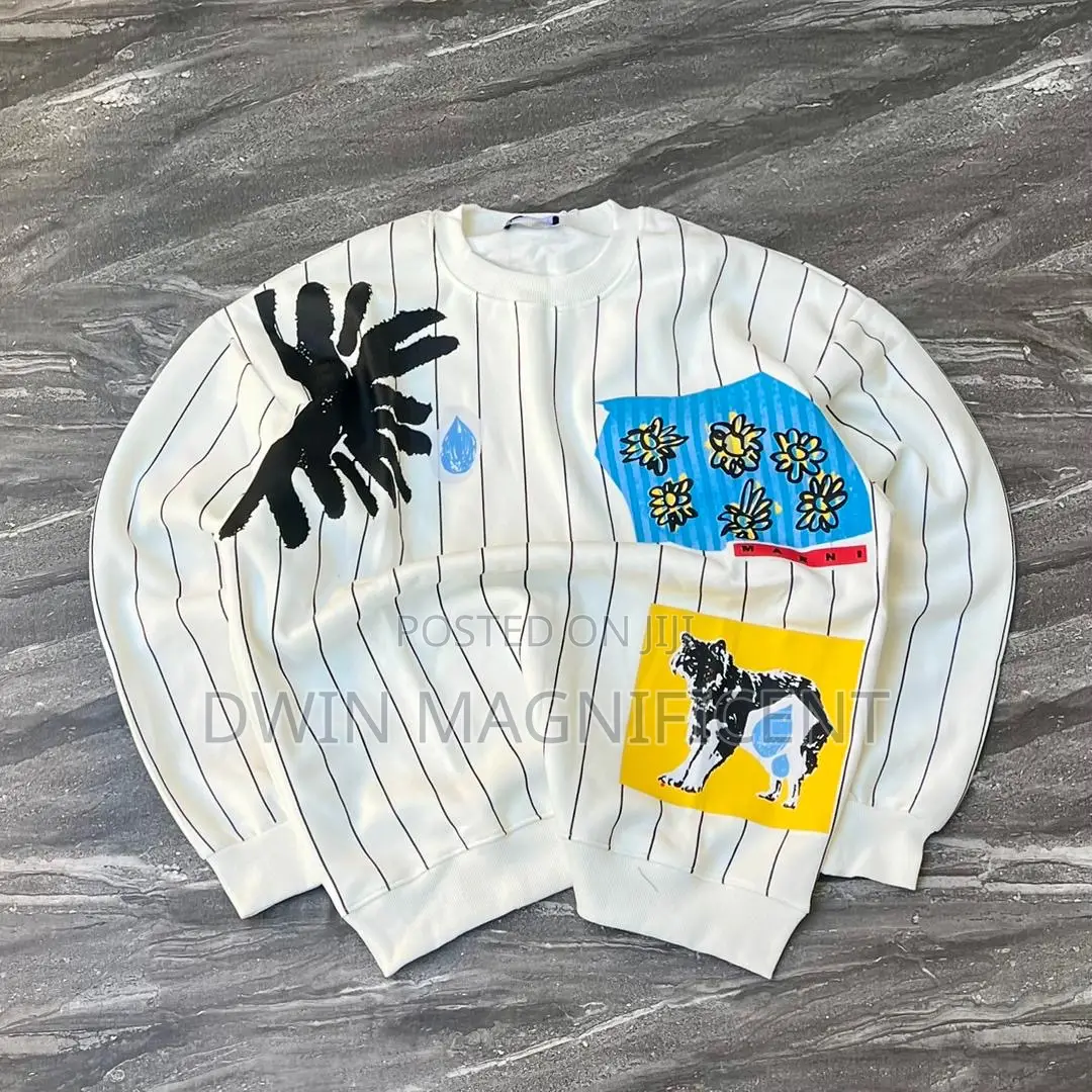Graphic Patch Sweater