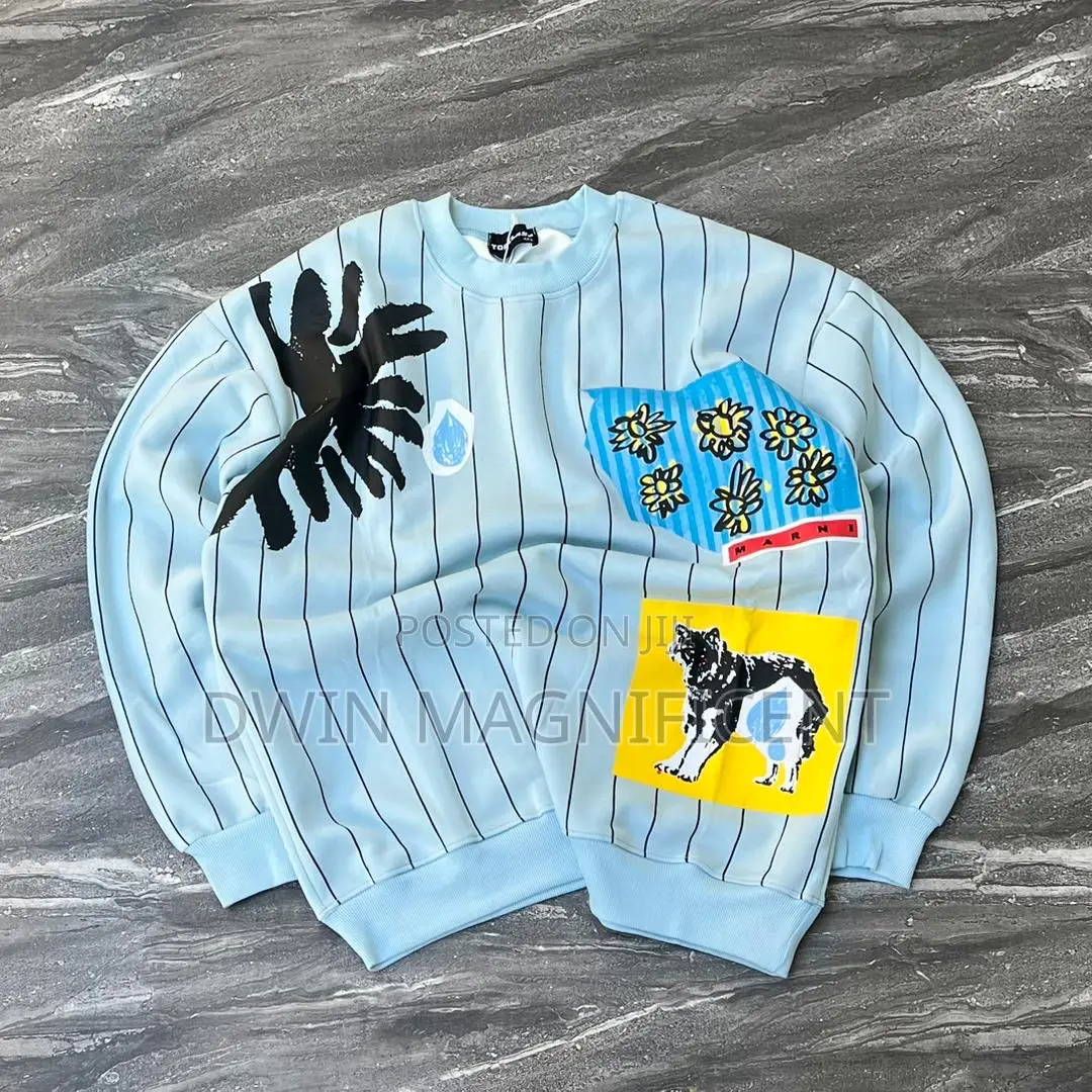 Graphic Patch Sweater