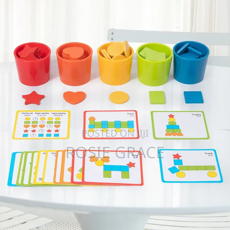 Montessori Shapes Colour Sorter