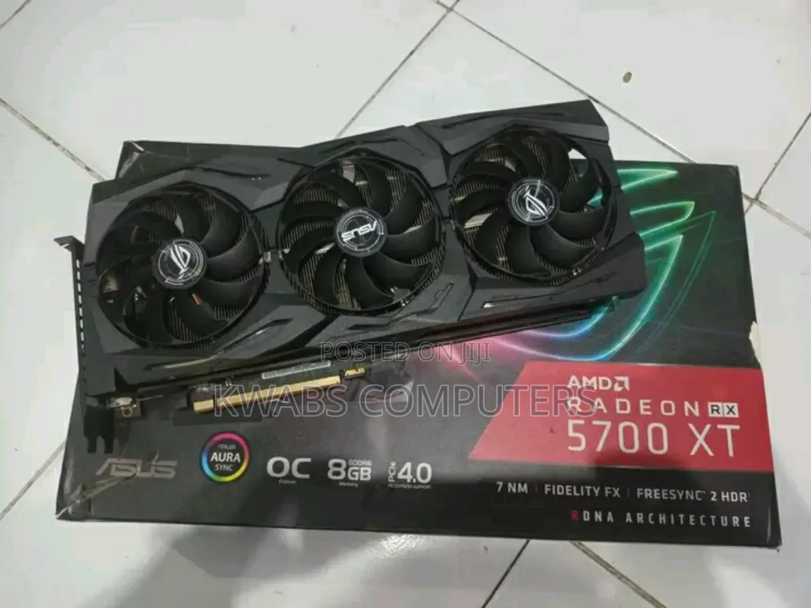 Asus RGB Amd Rx 5700 Xt