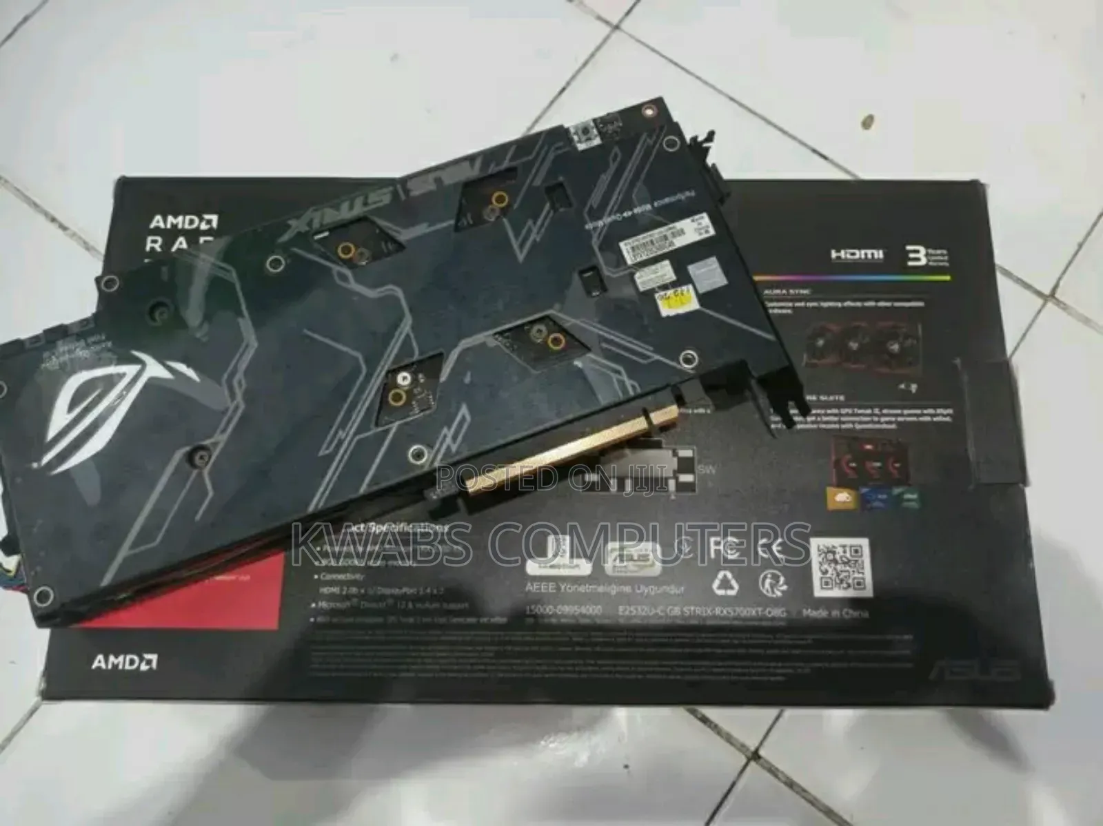 Asus RGB Amd Rx 5700 Xt
