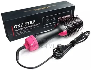 3 In One Hair Dryer Straightener Volumizer Hot Air Brush