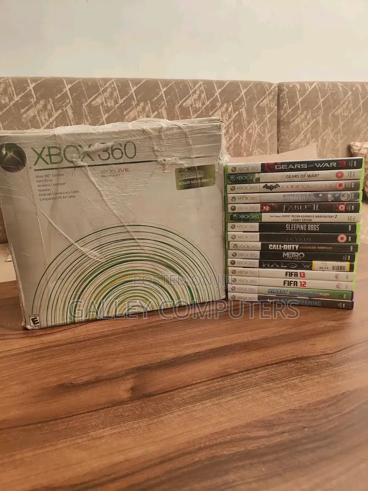 Xbox 360 Console With Games