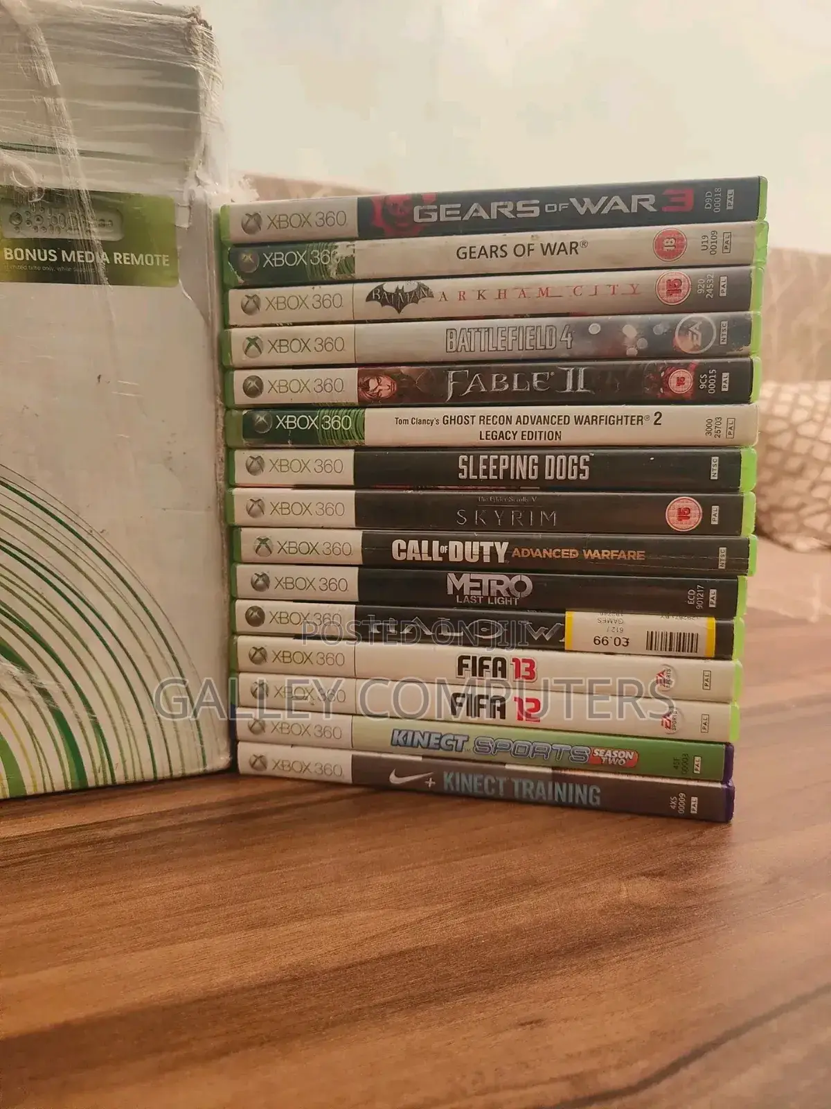 Xbox 360 Console With Games