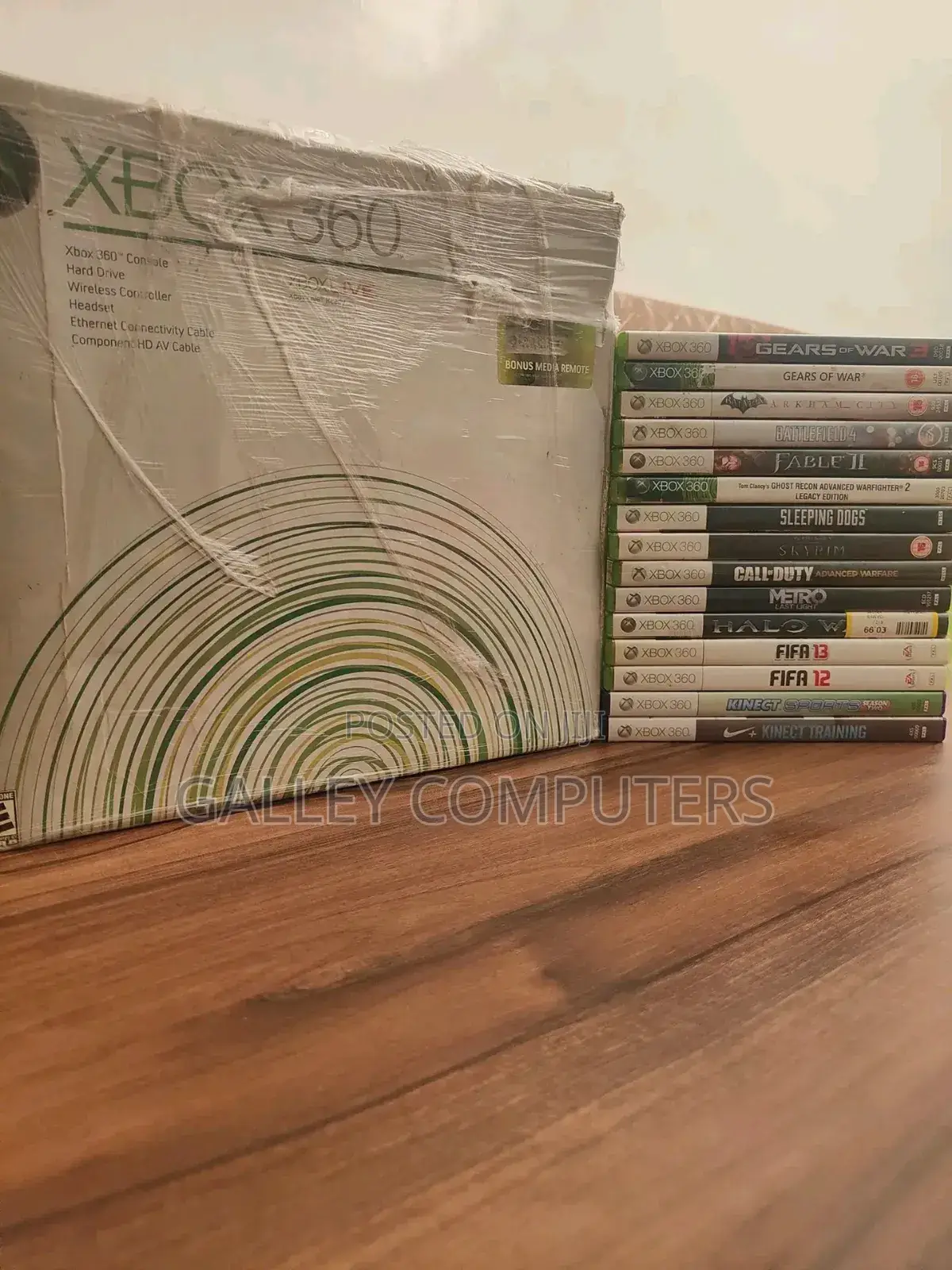 Xbox 360 Console With Games