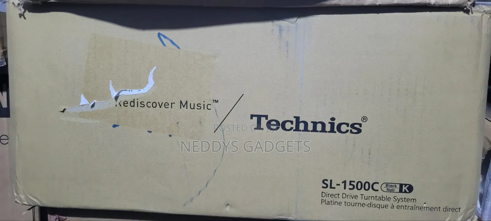 Technics Sl-1500c Semi-automatic Direct-drive Turntable Phono Preamp