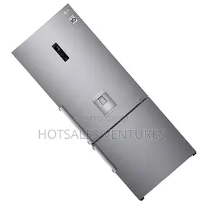 Durable Lg 446 Litres Dispenser Bottom Freezer Fridge - Gc-F689blcm