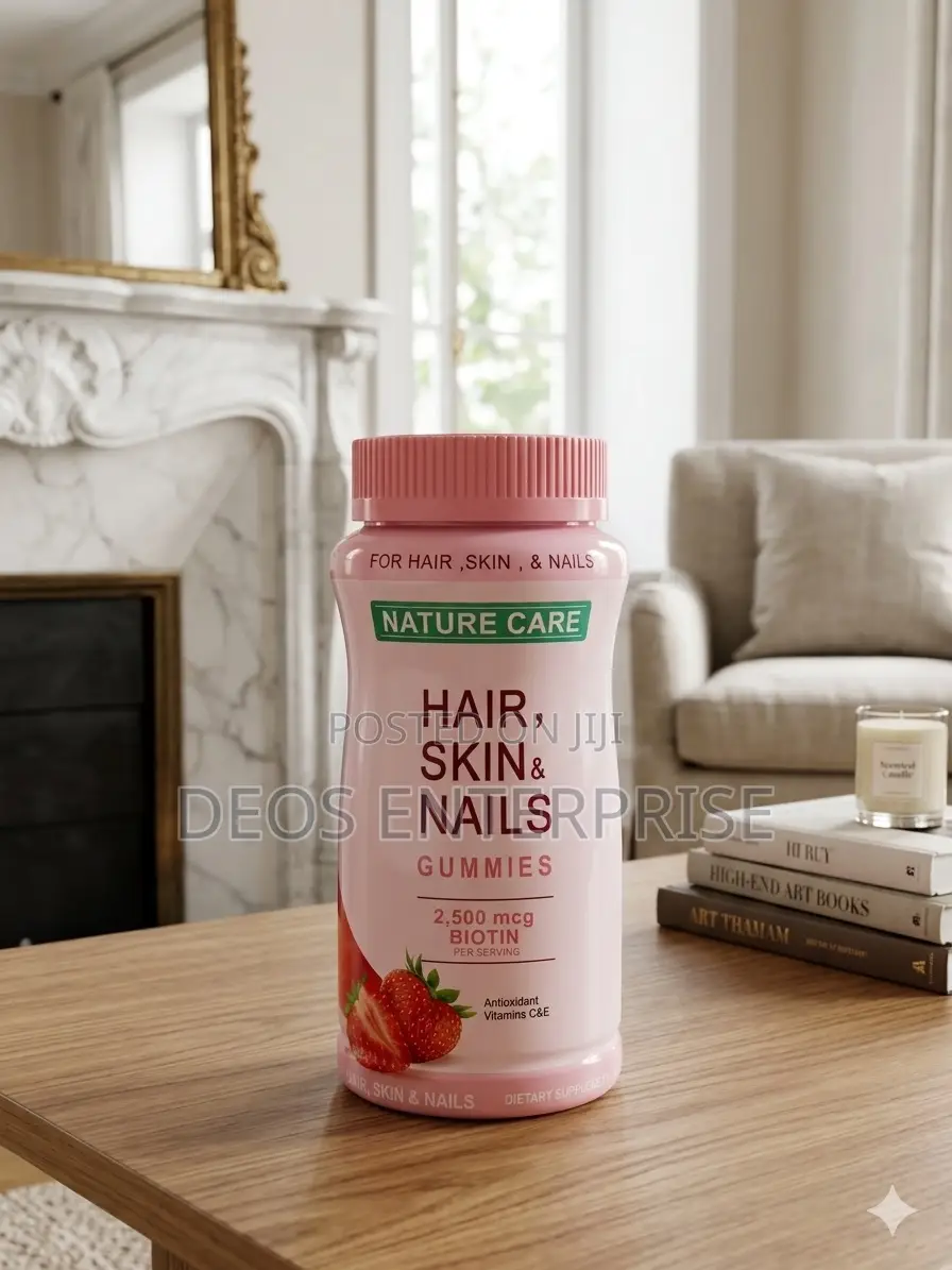 Pure Radiance: Strawberry Biotin Beauty Gummies