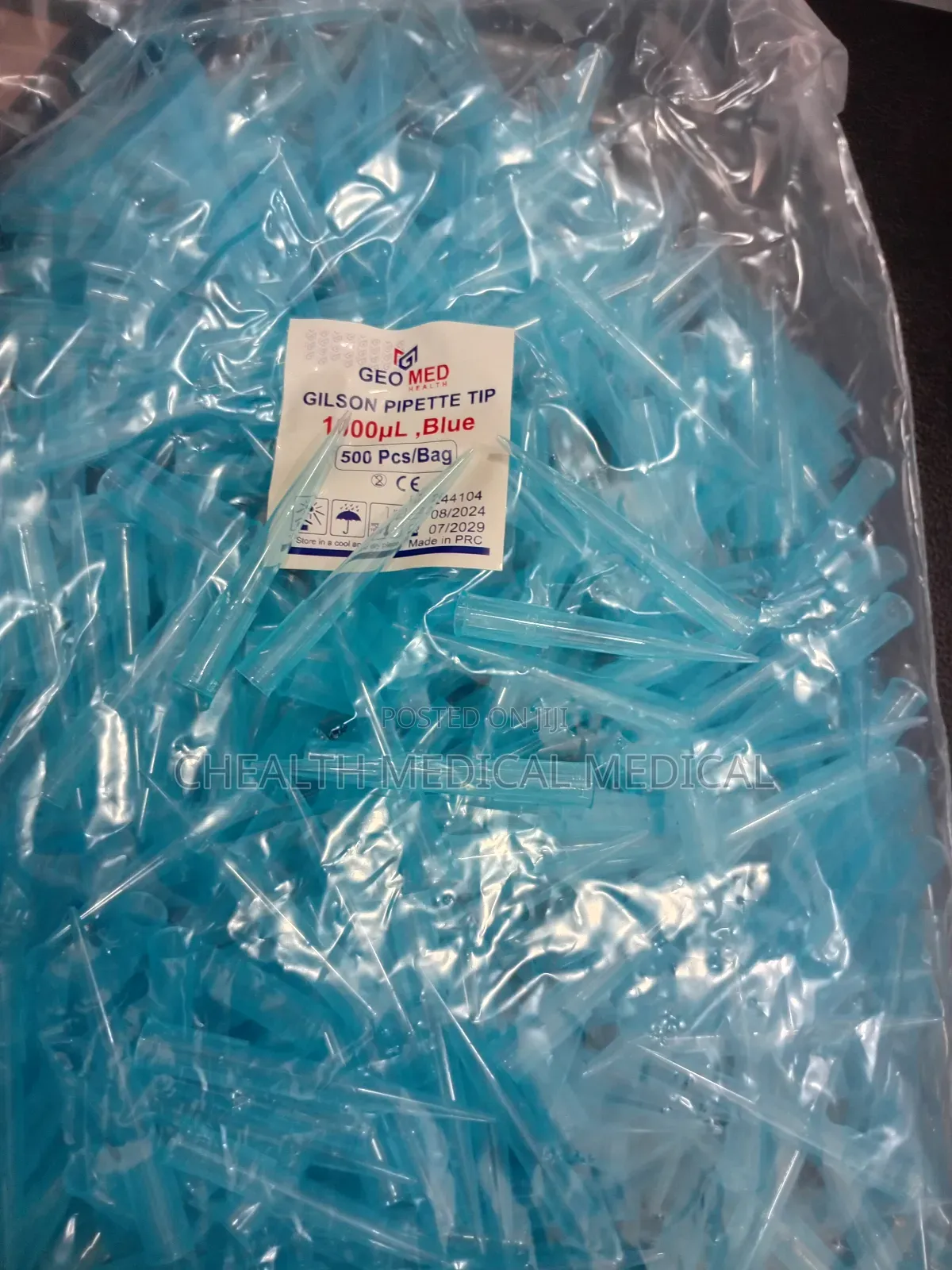 Gilson Pipette Tip 100ml ,Blue
