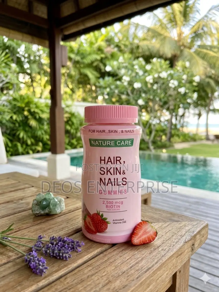 Healthy Hair Growth: High Strength Biotin Gummies