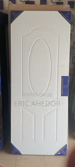 Wooden Metal Door With Full Metal Frame Bedroom Door and Accessories