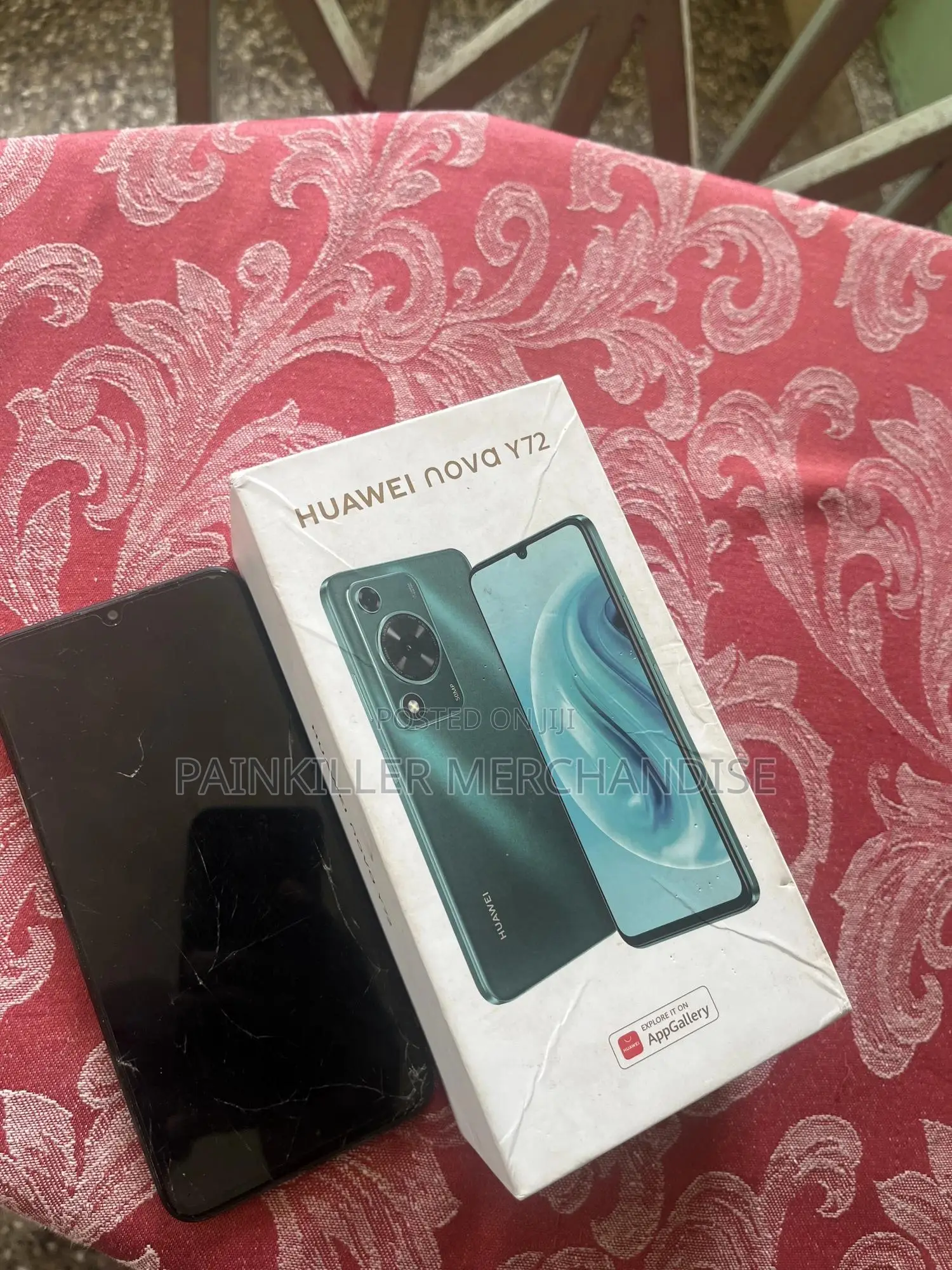 Huawei nova Y72 128 GB Black