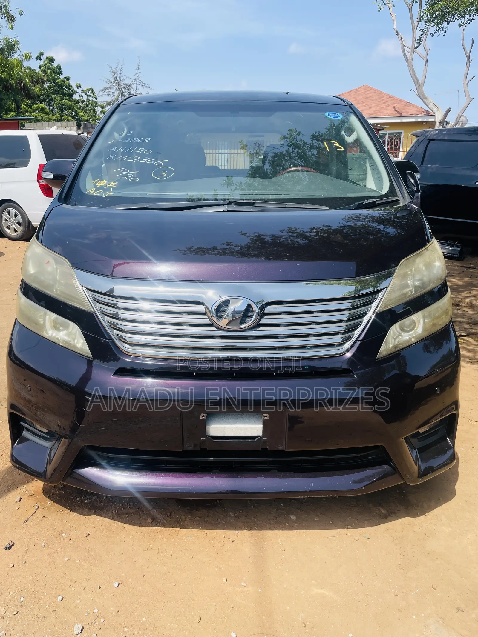 Toyota Alphard 2.4 Petrol FWD 2010 Burgundy