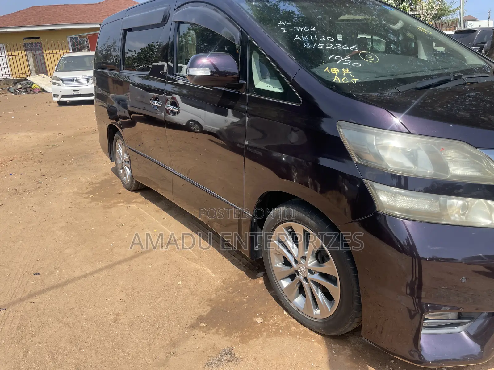 Toyota Alphard 2.4 Petrol FWD 2010 Burgundy
