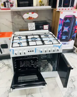 Fast Cooking Mediatech 60x90cm 5 Gas Burner(White)