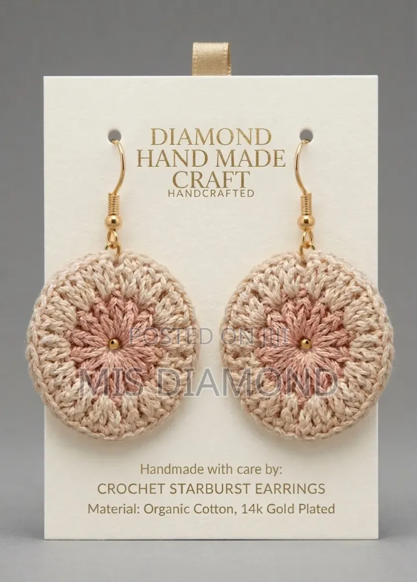 Handmade Crochet Earrings
