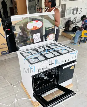 Unique Design Mediatech 60x90 Oven and Grill 5 Gas Burner 