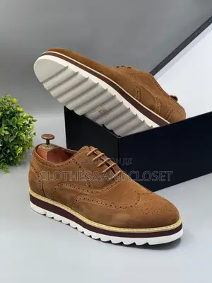 Timberland Brogue Shoes Feature a Suede Upper