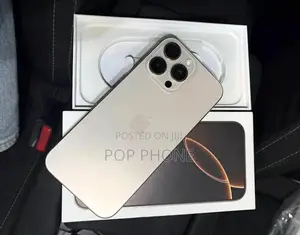 New Apple iPhone 16 Pro Max 256 GB Gold