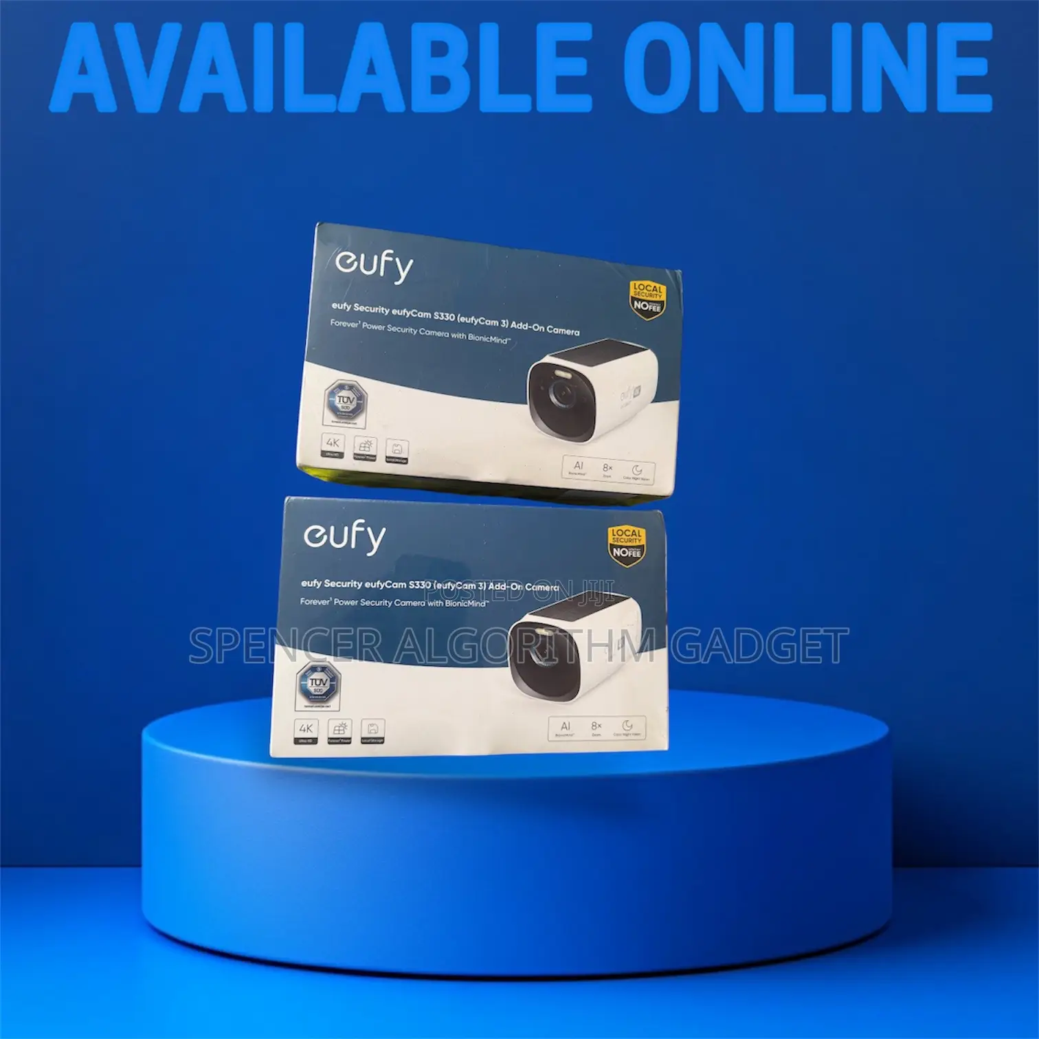 Eufycam S330 4k Uhd Resolution 2pieces