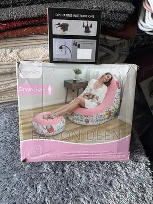 Modern Inflatable Lounge Seat (Inflatable Air Sofa + Free Pump