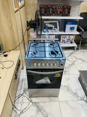 Grab the New 4burger Gas Cooker Oven 50/50 Grey