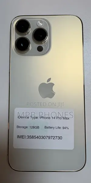 Apple iPhone 14 Pro Max 128 GB Gold