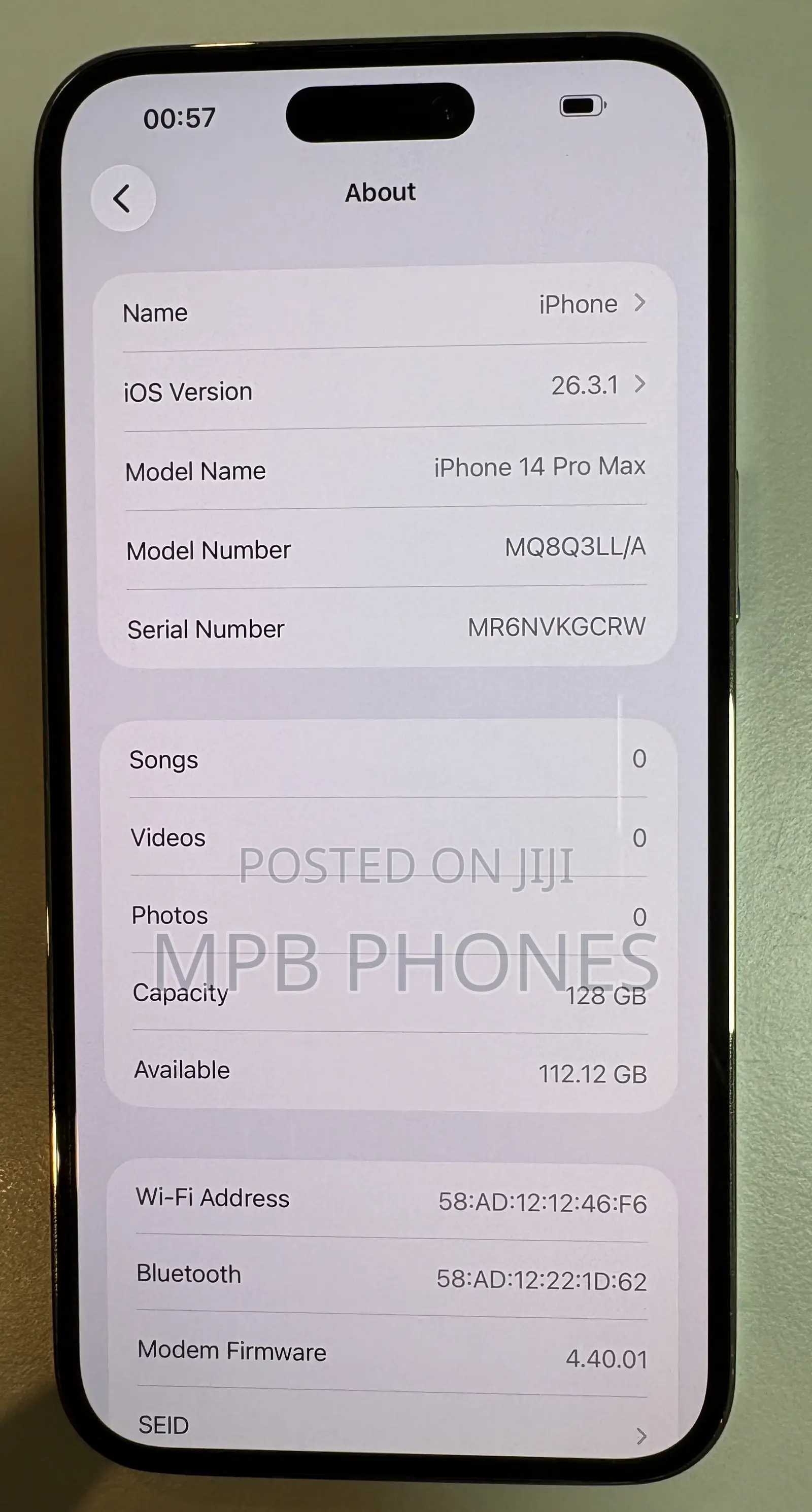 Apple iPhone 14 Pro Max 128 GB Gold