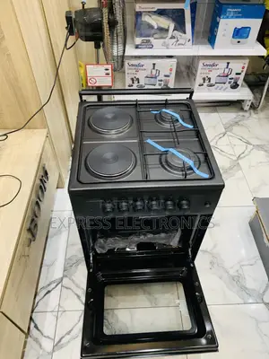 Ultra Modern Sleek Black Gas Electric Volcano 2-2