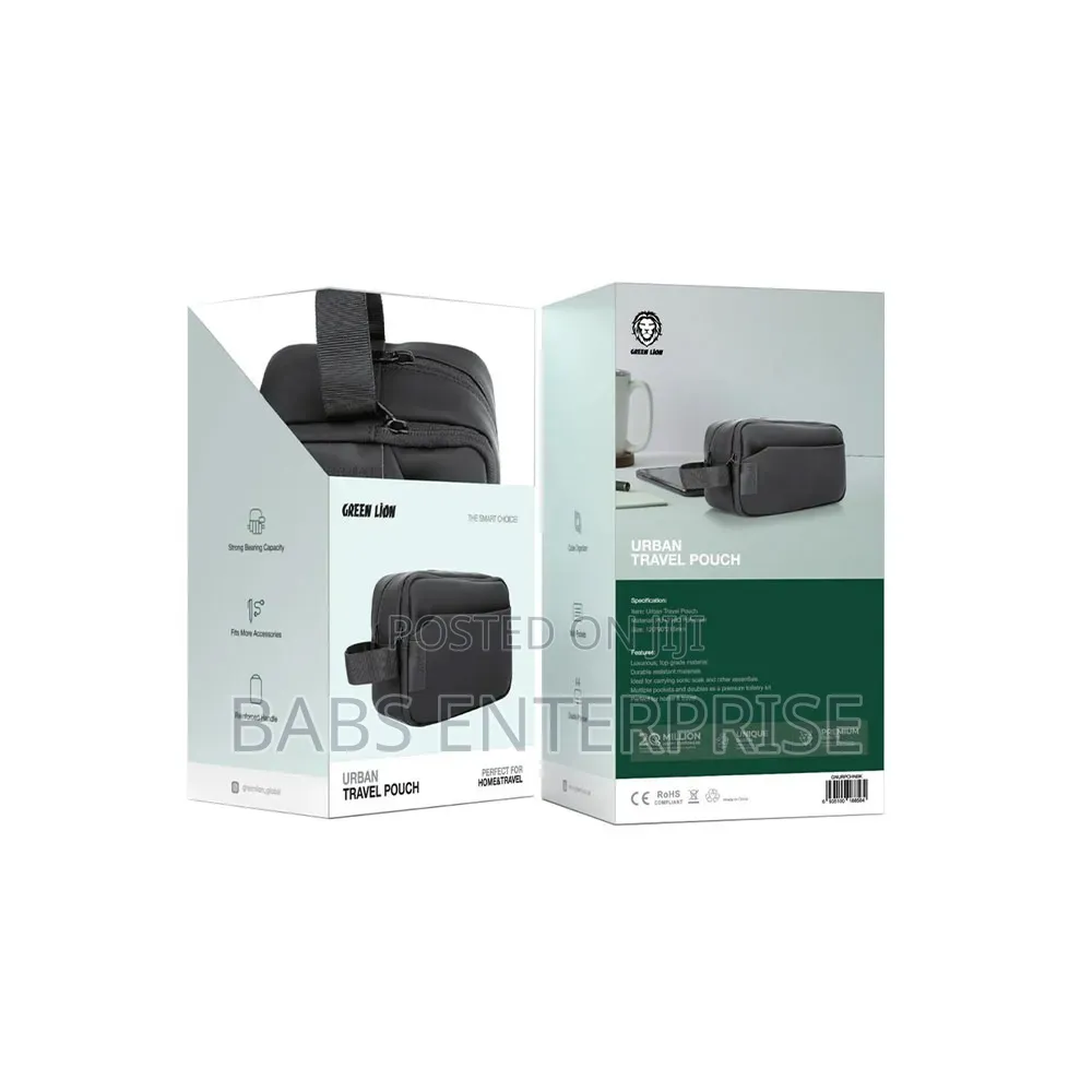 Green Lion Urban Travel Pouch