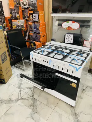 Long Lasting Effects White Midea Tech Gas Cooker 5b 60/90