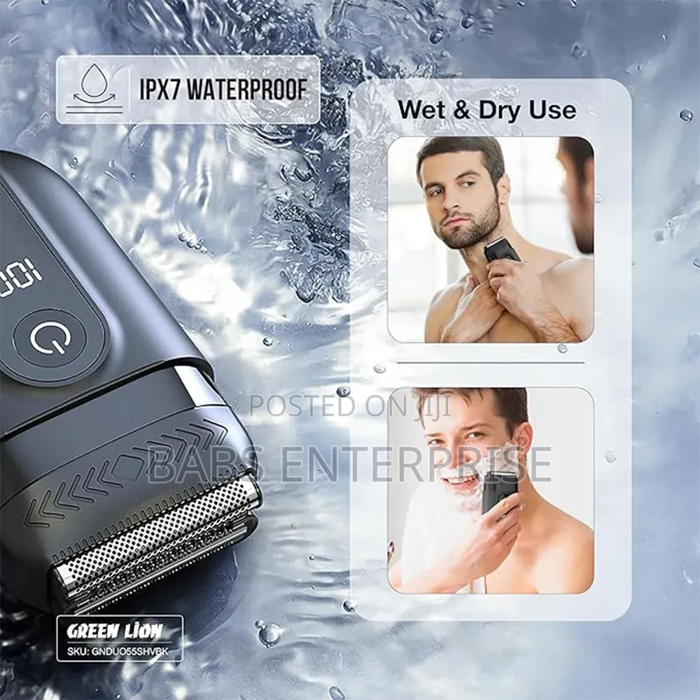 Green Lion Duo Shave – Hair Trimmer Shaver – Black