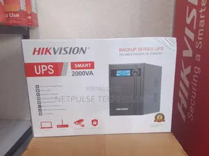 Hikvision 2000va/1200w - Backup Ups With Built-in-battery