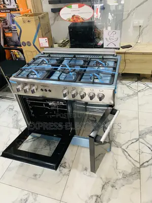Freestanding Gas Cooker Oven Rotisserie 5b 60/90 Midea Tech