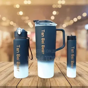 3-Piece Travel Water Bottle Set