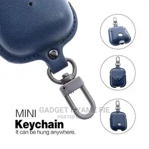 Leather Case And Hook For Airpods