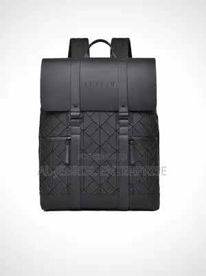 Levelo Leather Travel Backpack